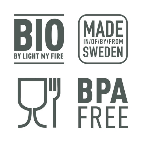 Light My Fire - Składany kubek Pack-up-Cup™ BIO - 260 ml - SandyGreen - 2423910610