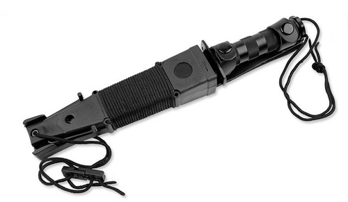 Mil-Tec - Nóż survivalowy - Survival Knife - Czarny - 15369000