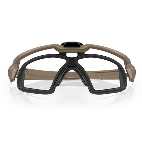 Oakley - Zestaw Operator Kit - Okulary balistyczne M Frame ALPHA - Gogle HALO - 4 wizjery - Tan - OO9296-2844
