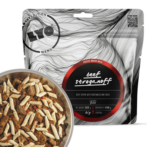 LyoFood - Liofilizowana racja żywnościowa Lyo Expedition - Strogonow z makaronem - 500 g
