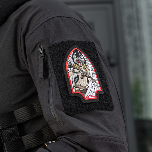 M-Tac - Naszywka Valkyrie - Haft - Czarny/Czerwony - 51425233