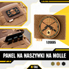 M-Tac - Panel MOLLE na naszywki - 120 x 85 mm - Coyote - 10121005