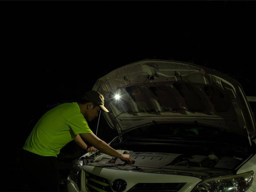 Fenix - Latarka LED kempingowa - 2600 mAh 3,6 V - Zielona - CL26R