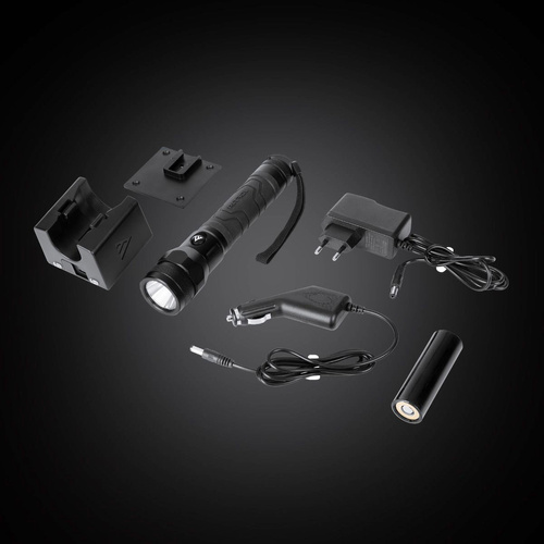 Mactronic - Latarka ręczna patrolowa Patrol RX - 2000 lm - Programowalna - Czarna - THH0056