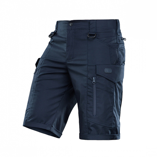 M-Tac - Szorty Conquistador Flex - Rip-Stop - 8 kieszeni - Dark Navy Blue - 20008015