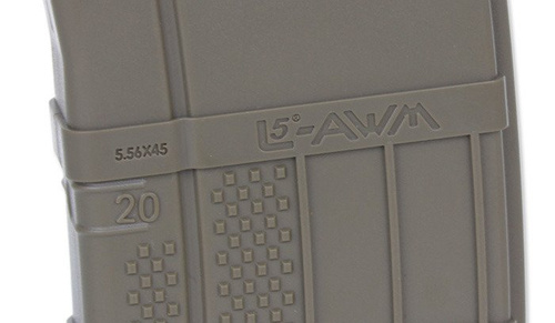 Socom Gear - Magazynek Lancer L5 AWM Mid-Cap - M4 - 190 - Tan