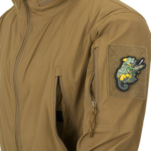 Helikon - Kurtka Trooper Soft Shell Jacket - StormStretch® - Alpha Green - KU-TRP-NL-36