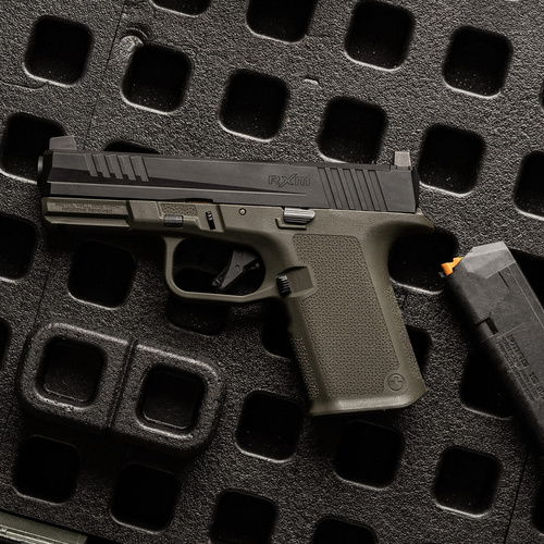 Magpul - Polimerowy szkielet EHG SG9 do Ruger RXM Compact - Olive Drab Green - MAG1436-ODG