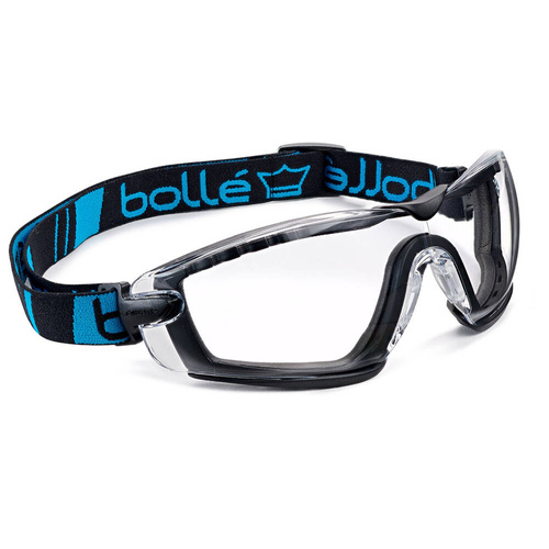 Bolle Safety - Okulary ochronne z gumką - COBRA - Przezroczysty - COBFSPSI