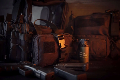 Primal Gear - Mała apteczka zrywana Genus - Aspen 500D - Oliwkowa - PRI-19-031782