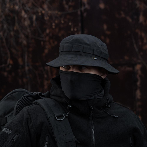 M-Tac - Kapelusz Boonie - Rip Stop - Czarny - 20405002