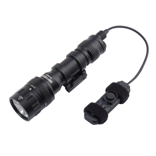 NEXTorch - Latarka taktyczna LED z IR na broń długą - 1000 lm - Czarna - WL50B IR