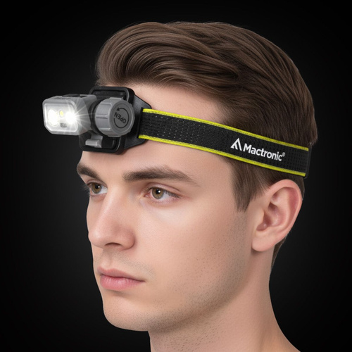 Mactronic - Latarka czołowa PRISM - 650 lm - Akumulatorowa - RGB - THL0141