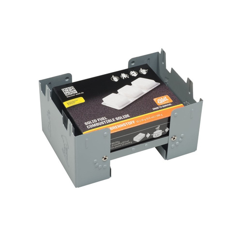 Esbit - Kuchenka kieszonkowa Pocket Stove - Duża - Paliwo Stałe 12x 14 g - 00289000-D-HH