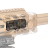 Reptilia - Szyna aluminiowa Picatinny M-LOK Low Profile Rail LPR - Czarny - 100-255