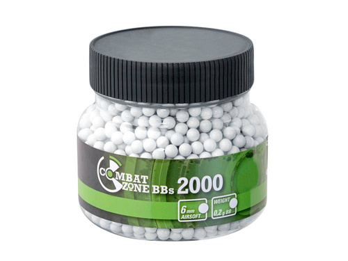 Umarex - Kulki ASG Combat Zone Basic - 0,20 g - 2000 szt. - Białe - 2.5674