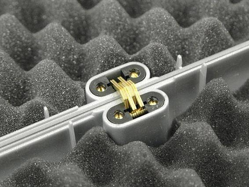 Megaline - Walizka na broń krótką - 50x30x9 cm - Czarna - 079-009