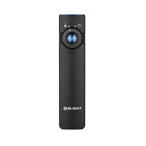 Olight - Latarka taktyczna LED Arkfeld Cool White ze wskaźnikiem laserowym - 1000 lm - Czarna - Arkfeld CW