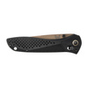 Benchmade - Nóż taktyczny składany Seven Ten - CPM MagnaCut - Czarny/Flat Dark Earth - 710FE-2401