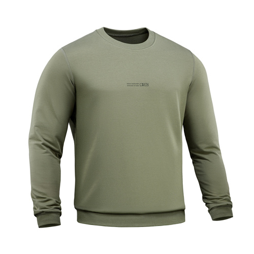 M-Tac - Bluza klasyczna Born by Revolution typu Crewneck - Light Olive - 20107038