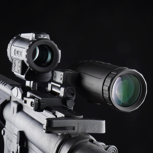 Holosun - Zestaw kolimatora ARO-EVO-SPR z powiększalnikiem HM3X - Holosun SPR - Czarny - ARO-EVO-SPR-RD-HM3X-SET