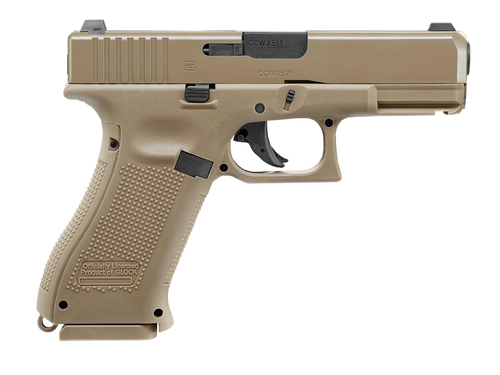 Umarex - Pistolet wiatrówka CO2 Glock 19X - 4,5 mm - Coyote - 5.8368