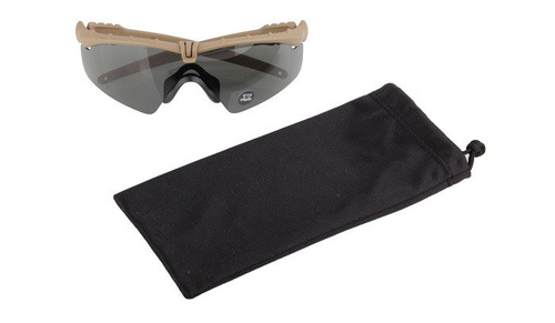 Oakley - Okulary balistyczne SI Ballistic M Frame 3.0 Dark Bone - Grey - OO9146-05