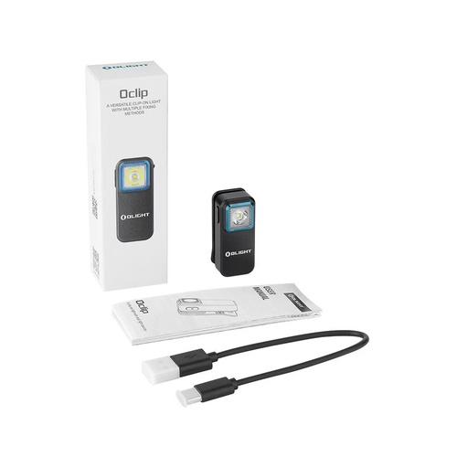 Olight - Latarka LED akumulatorowa Oclip - 300 Lumenów - 280 mAh - Oclip