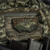 M-Tac - Naszywka Morale Patch 3D BTR-4 Bucephalus - PVC - Zielony/Brązowy - 51348367