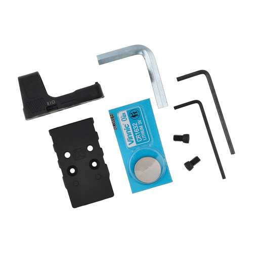 Umarex - Replika ASG pistoletu Walther PDP Compact 4" Set - 6 mm - CO2 - Czarna - 2.6521-1