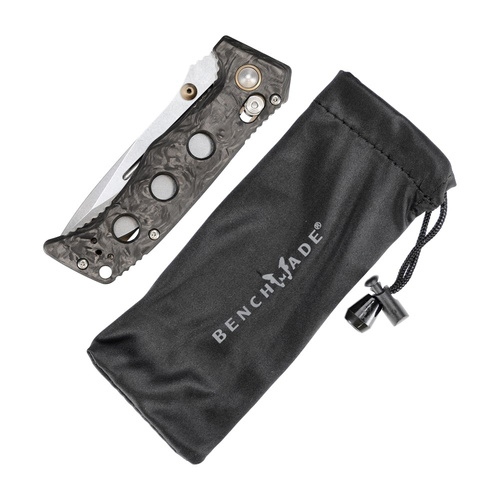 Benchmade - Nóż taktyczny składany Mini Adamas - CPM MagnaCut - Czarny - 273-03