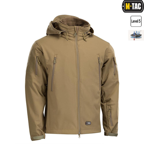 M-Tac - Kurtka Soft Shell z podpinką - Coyote - 20501003