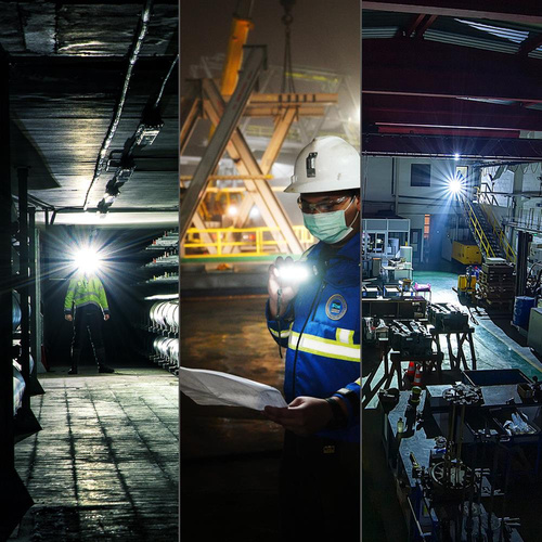 Fenix - Latarka czołowa LED akumulatorowa - 5000 mAh - 1600 lumenów - HM70R