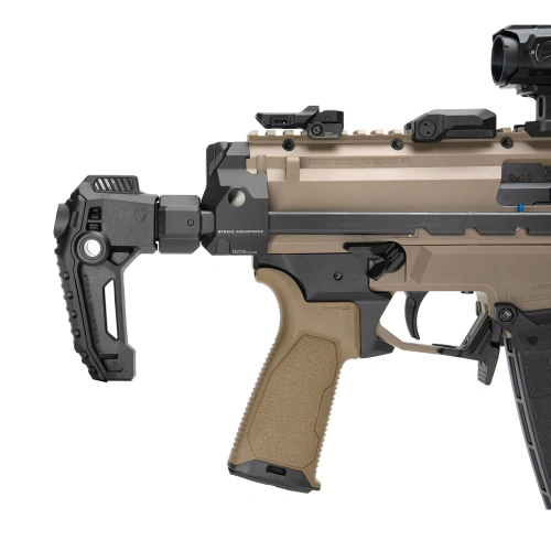 Strike Industries - Kolba składana dla CZ 3/3+ Scorpion - QD - Czarna - SI-CEVO-PDW-STOCK