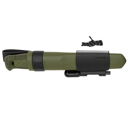 Morakniv - Nóż survivalowy Kansbol z zestawem przetrwania - Zielony - 13912 