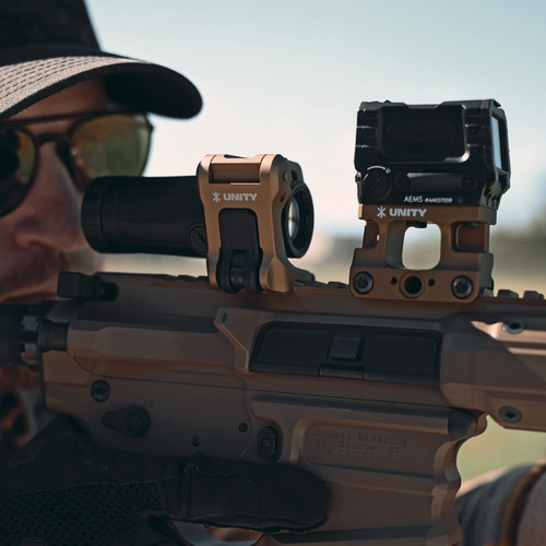 Unity Tactical - Montaż do powiększalnika FAST FTC Omni - QD - Czarny - FST-OMB