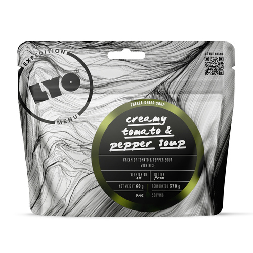 LyoFood - Liofilizowana racja żywnościowa Lyo Expedition - Kremowa zupa pomidorowa - 370 g