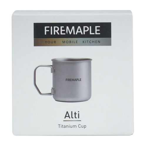 Fire Maple - Kubek turystyczny Alti - 300 ml - Tytanowy