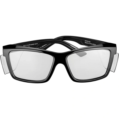 Bolle - Okulary ochronne STKS 420 - Przezroczyste soczewki - Czarny - STK42N10E