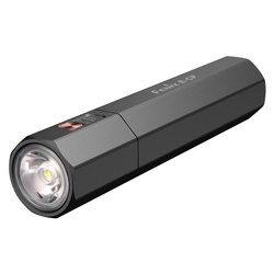 Fenix - Latarka diodowa LED E-CP z akumulatorem 5000 mAh - 1600 lm - Czarna - E-CP Black