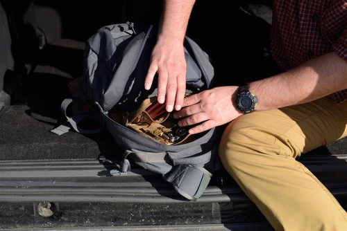 Helikon - Panel na rzep Insert MOLLE Adapter 2 - Cordura - Coyote - IN-MA2-CD-11