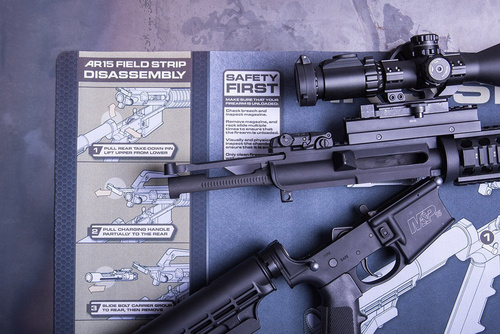Real Avid - Mata do czyszczenia karabinka AR-15 Smart Mat - AVAR15SM