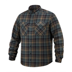 M-Tac - Koszula Lumberjack Merino Cold Weather - Niebieska/Żółta - 20102015