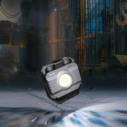 Fenix - Lampa kempingowa diodowa CL28R - 2000 lm - 10000 mAh - USB-C - Szara - 039-538