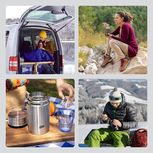 Esbit - Termos na żywność Classic Food Jug - 1000 ml - Olive Green - FJ1000ML-OG