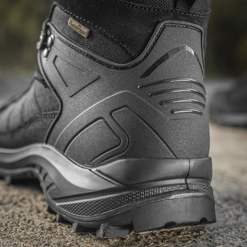 M-Tac - Buty taktyczne za kostkę jesienno-zimowe - Cordura - Czarne - 1JJ143/7TPLV