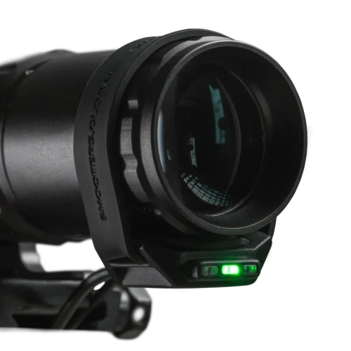 Shooters Global - Elektroniczna poziomica na lunetę Ocular LED i włącznik Remote do SG Pulse Pro