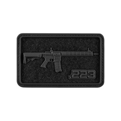 M-Tac - Naszywka AR-15 - PVC - 3D - Czarny - 8158