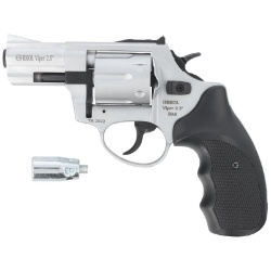 Ekol - Rewolwer hukowy BAS Viper 2,5" - .22 Long Blanc/6 mm Long - White