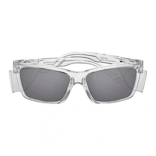Bolle - Okulary ochronne STKS 420 - Przyciemniane soczewki - Przezroczysty - Poliwęglan - STK42N21E